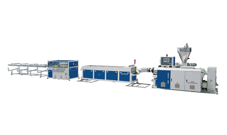 twin screw pvc pipe machine 3